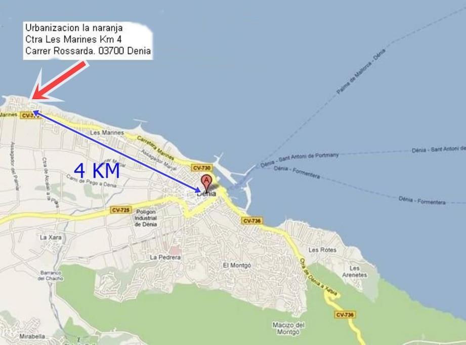 LA NARANJAA primera linea de PLAYA con WIFI y PARKING GRATIS Dénia Exterior foto